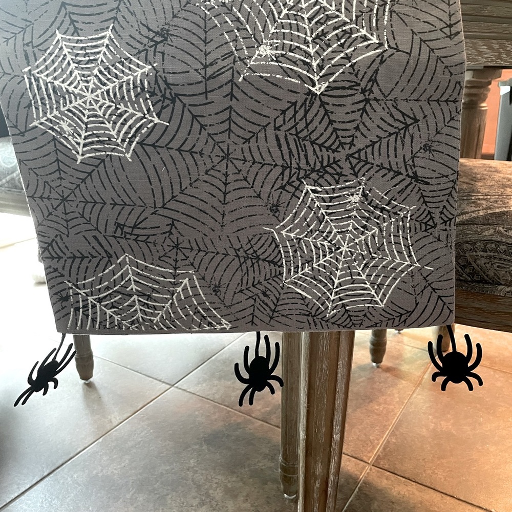 Spider Web Table Runner